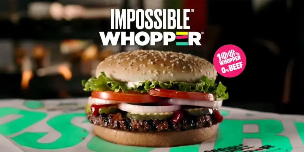 Burger King Impossible Whopper & Plant-Based Range