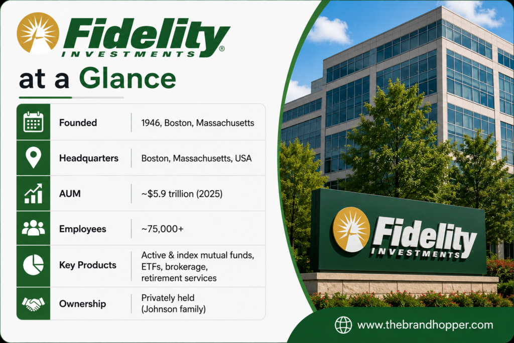 Fidelity Investments at a Glance