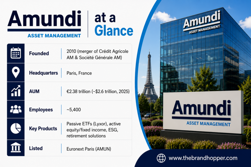 Amundi at a Glance