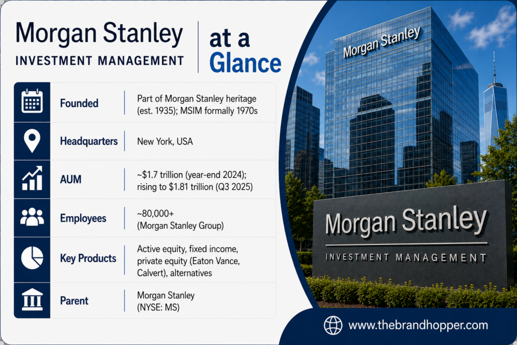 Morgan Stanley Investment Management (MSIM) at a Glance