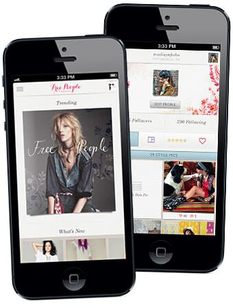 Free People's mobile app