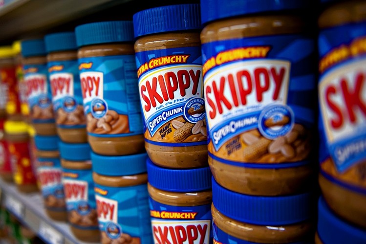 Hormel acquired the Skippy peanut butter brand from Unilever