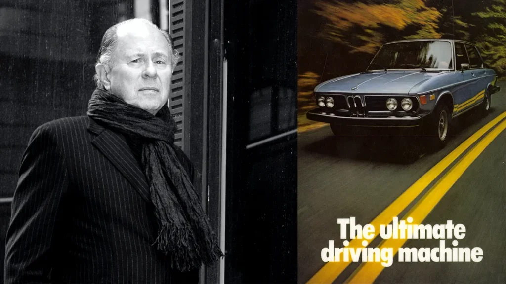 Martin Puris, one of the creators of BMW's Ultimate Driving Machine