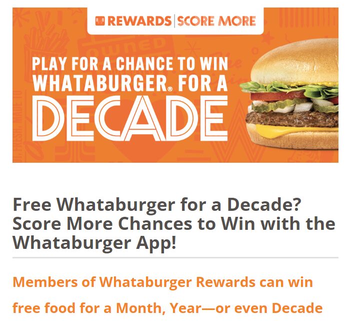 Whataburger Rewards