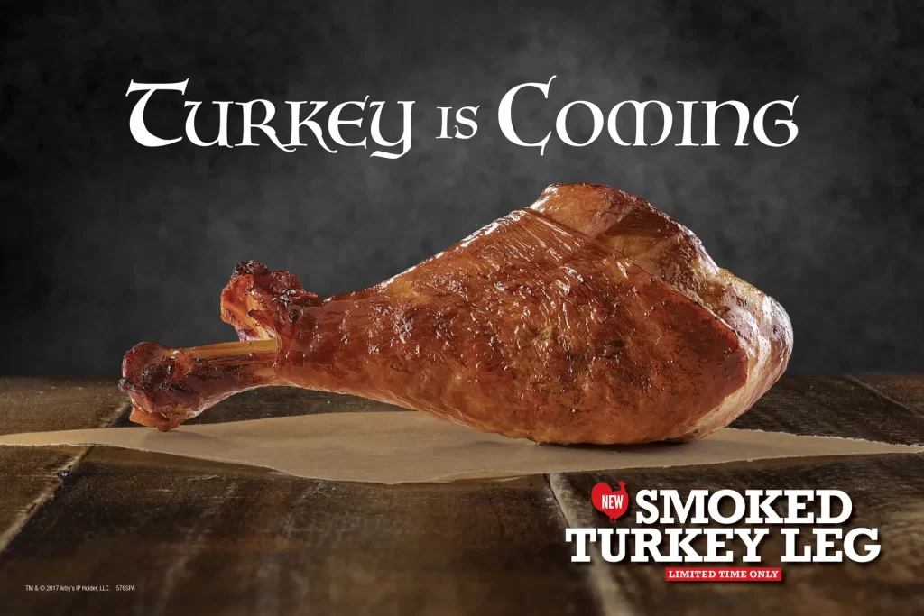 Arby's Selling Game of Thrones-Themed Turkey Leg for One Day