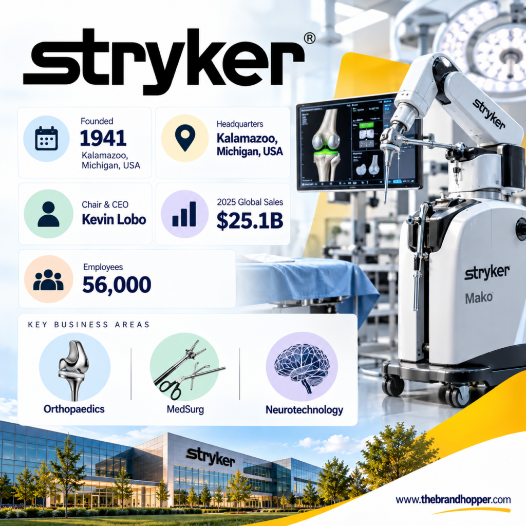 Stryker Corporation as a competitor of Medtronic