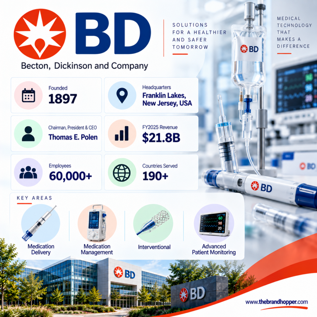 Becton, Dickinson and Company (BD) as a competitor of Medtronic
