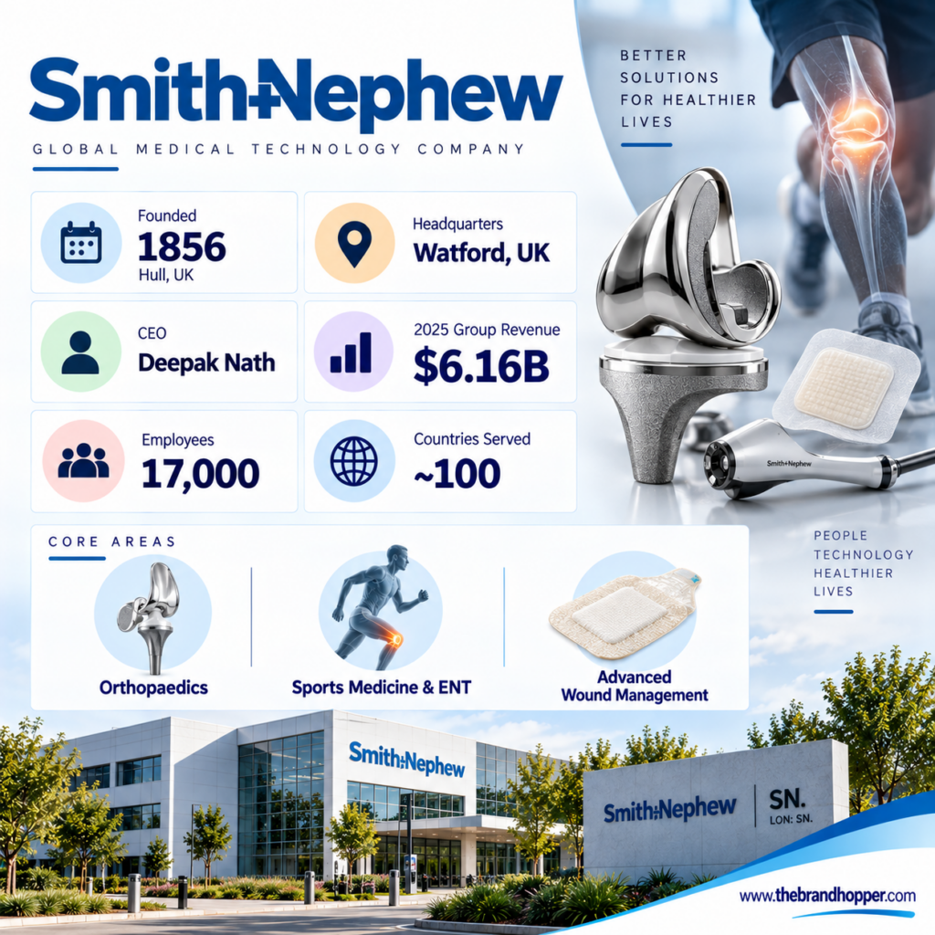Smith+Nephew as a competitor of Medtronic