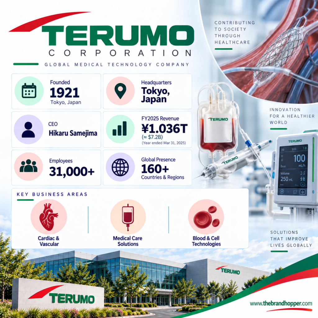 Terumo Corporationas a competitor of Medtronic