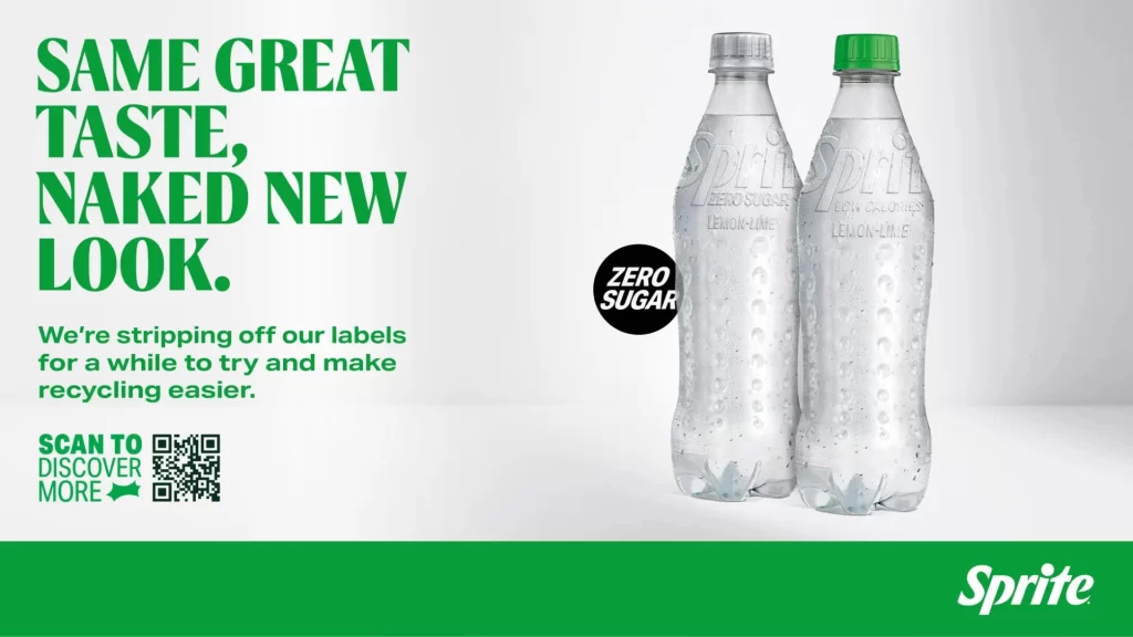 Coca-Cola's Label-Less Sprite