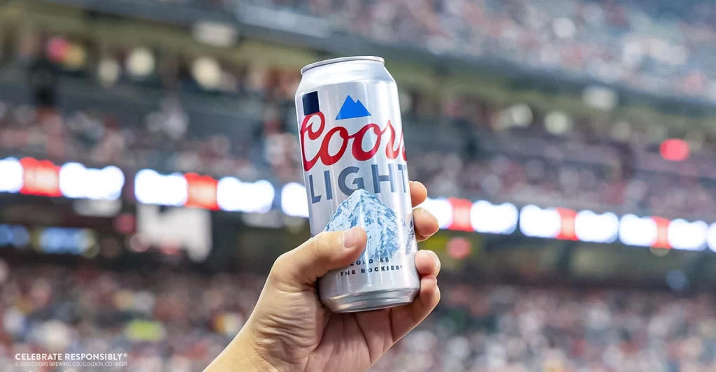 Coors Light Light's Out Beer Can