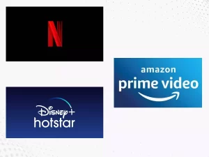 Disney, Netflix, and Amazon