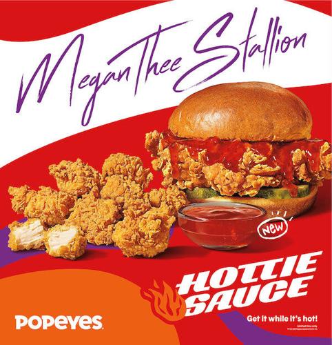 Megan Thee Stallion Is Newest Popeyes Franchisee and Gets Her Own Hot Sauce