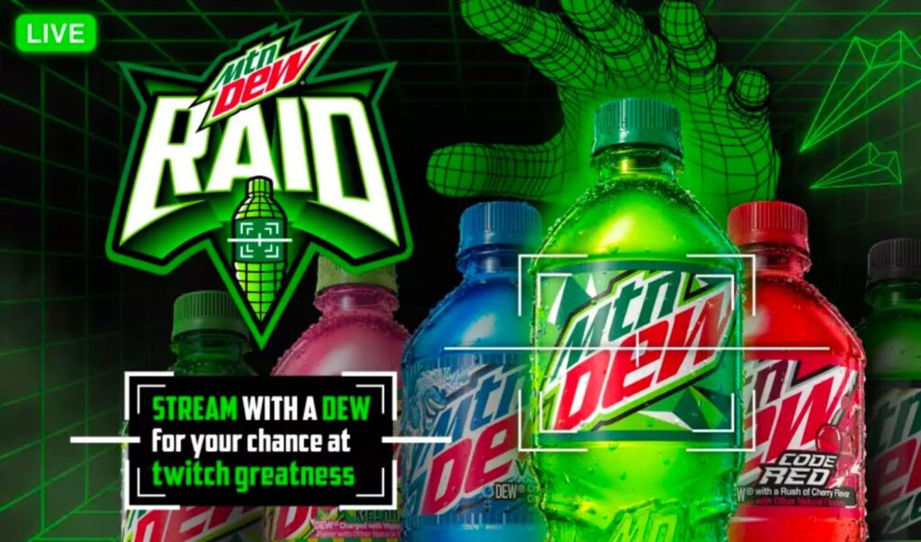 Mtn Dew Gaming Rewards Program