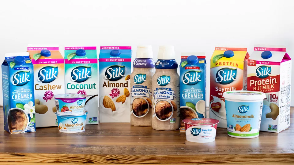 Silk yogurt and drinks - Danone