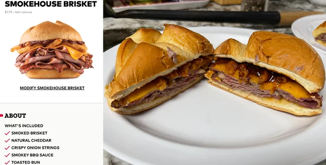 Smokehouse Brisket Sandwich