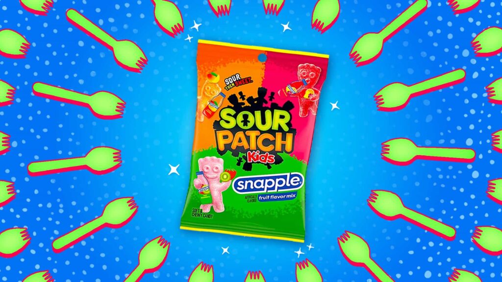 Sour Patch Kids Snapple Fruit Flavor Mix candy