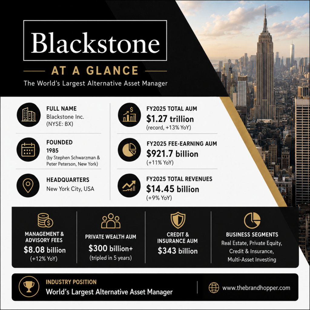 Blackstone Group at a Glance