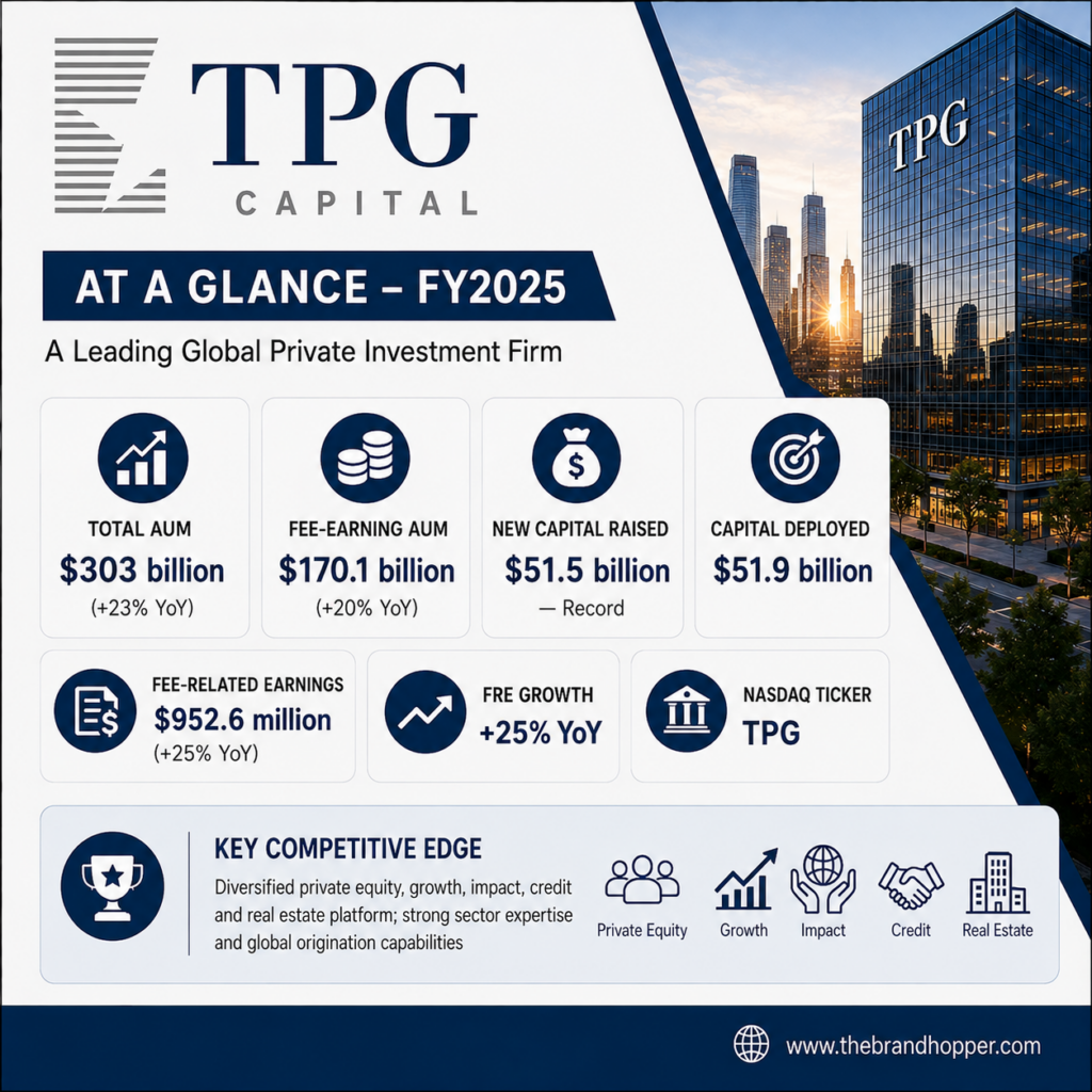 TPG Capital as a competitor of Blackstone Group