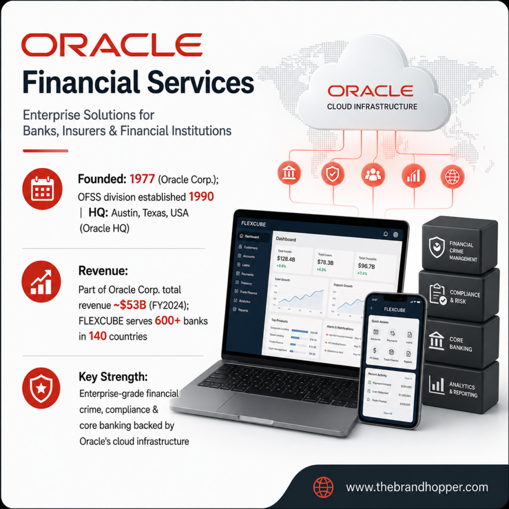 Oracle Financial Services' Profile & Stats