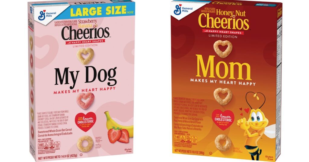 Cheerios Personalized Boxes