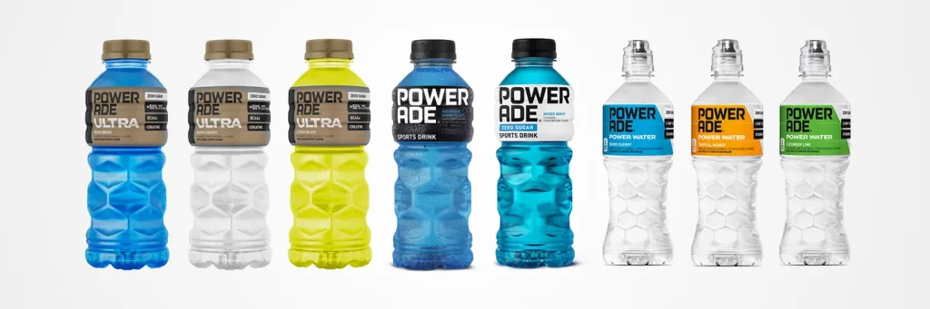 Powerade Different and Unique Flavors