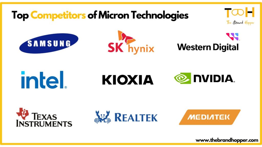 Micron Technology's Top Competitors List