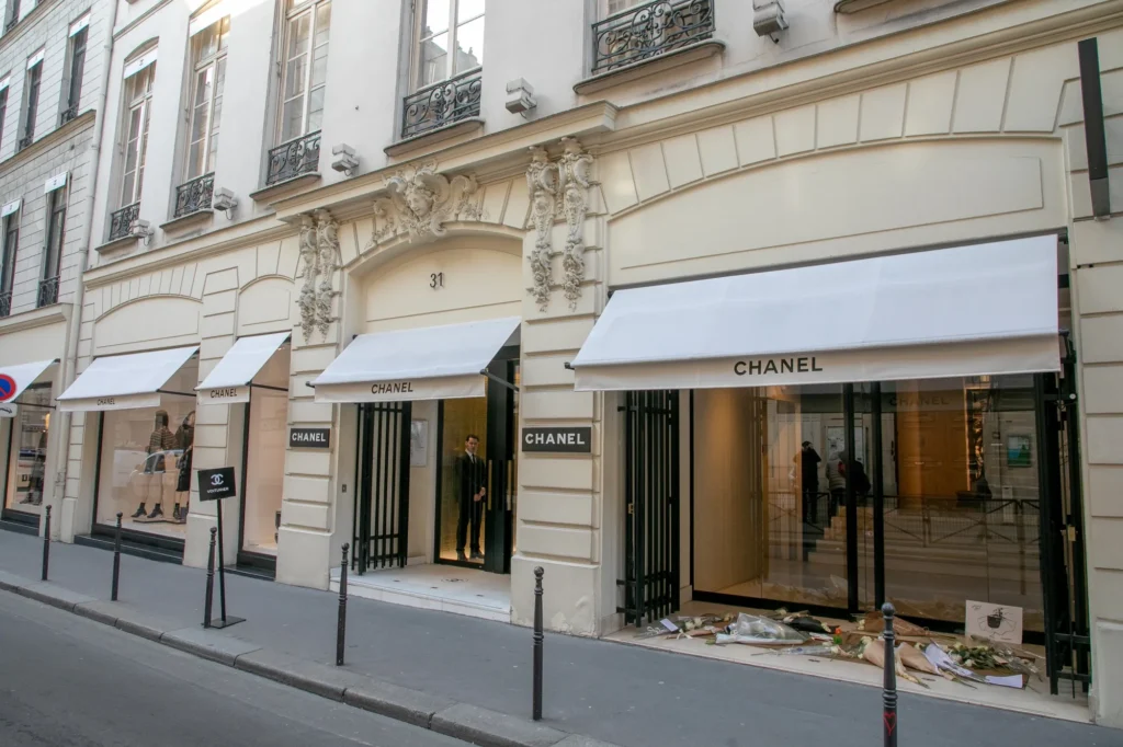Channel's Flagship Store at rue Cambon in Paris