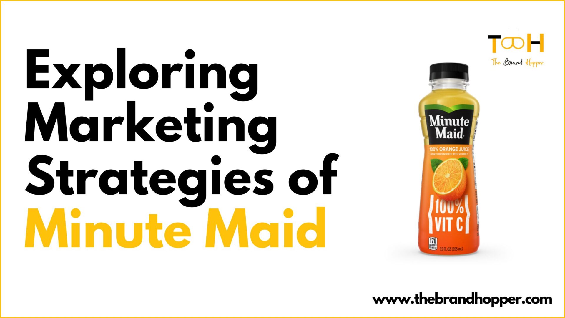 Marketing Strategies of Minute Maid