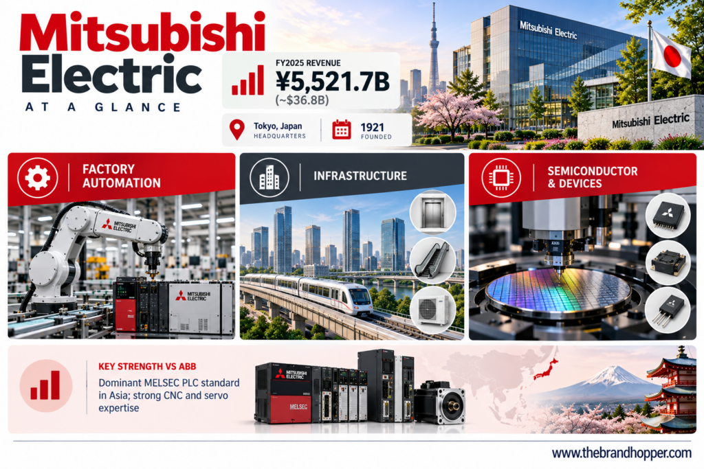 Mitsubishi Electric as a competitor of ABB