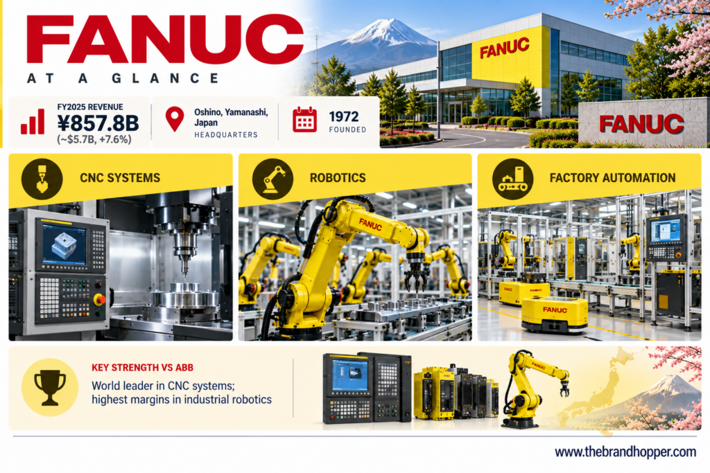 FANUC as a competitor of ABB