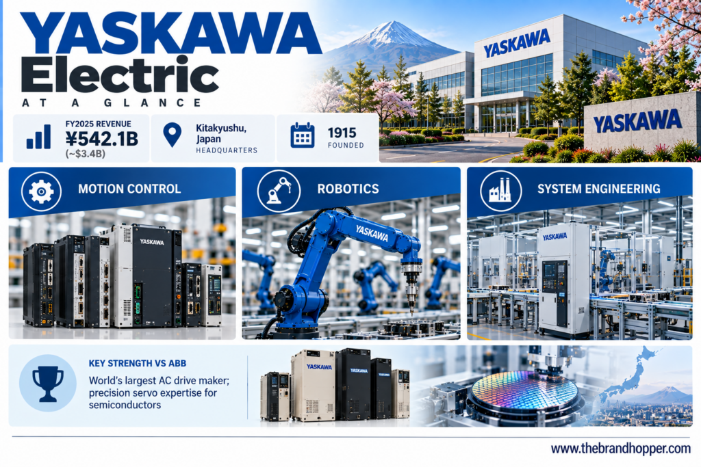 Yaskawa Electric as a competitor of ABB