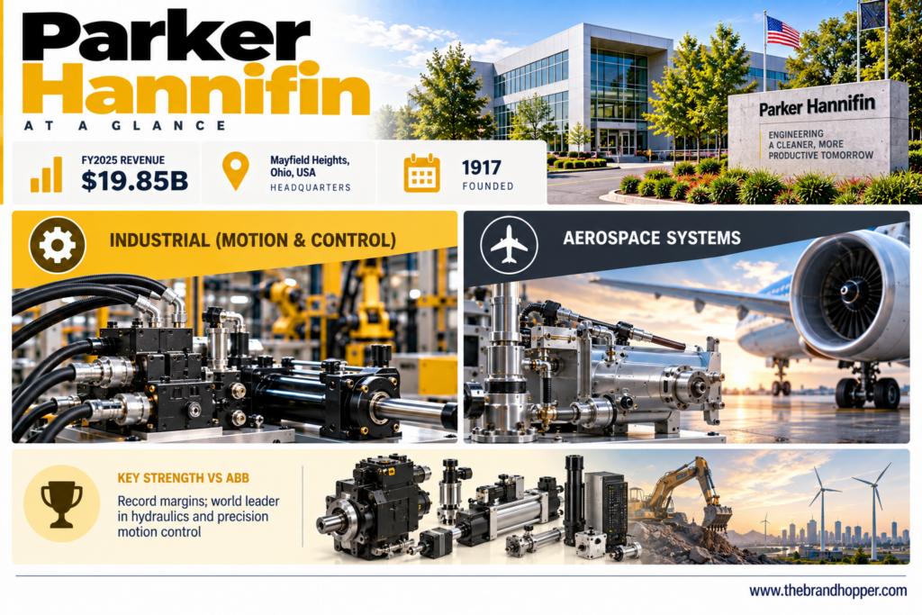 Parker Hannifin as a competitor of ABB