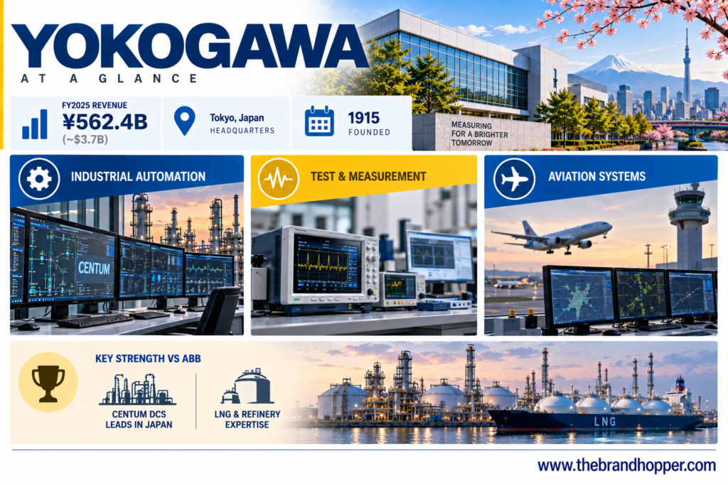 Yokogawa Electric as a competitor of ABB