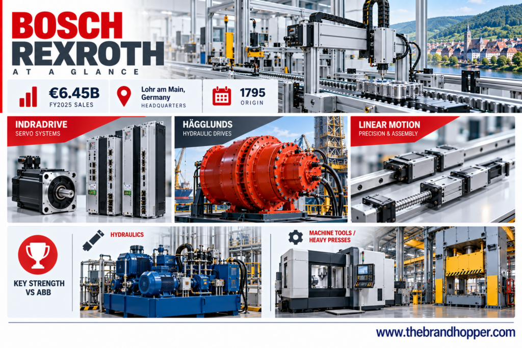 Bosch Rexroth as a competitor of ABB