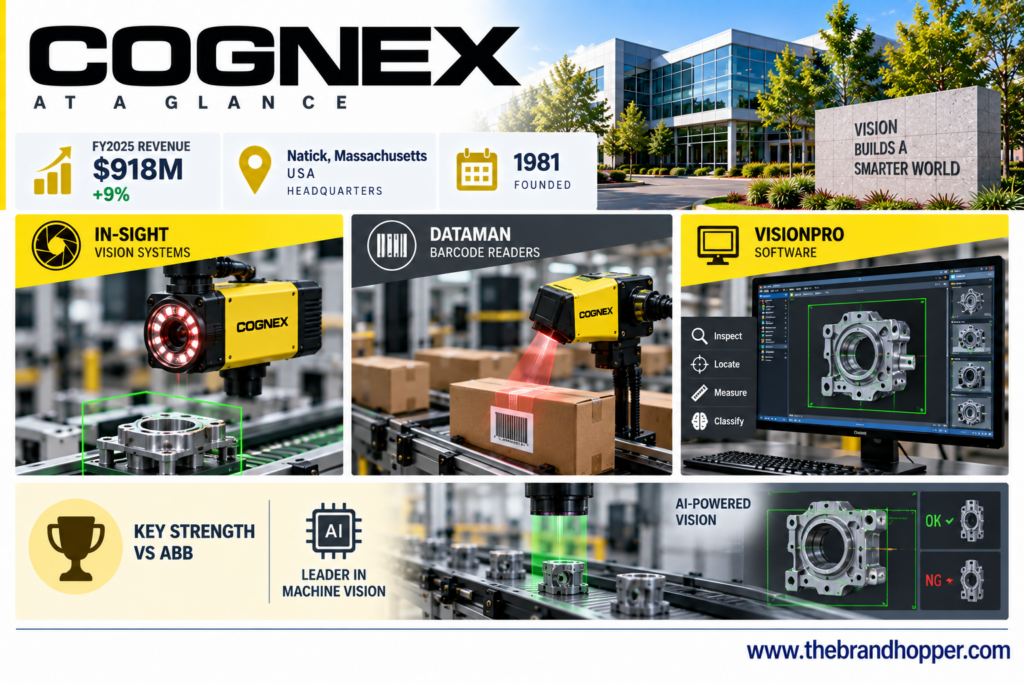 Cognex as a competitor of ABB