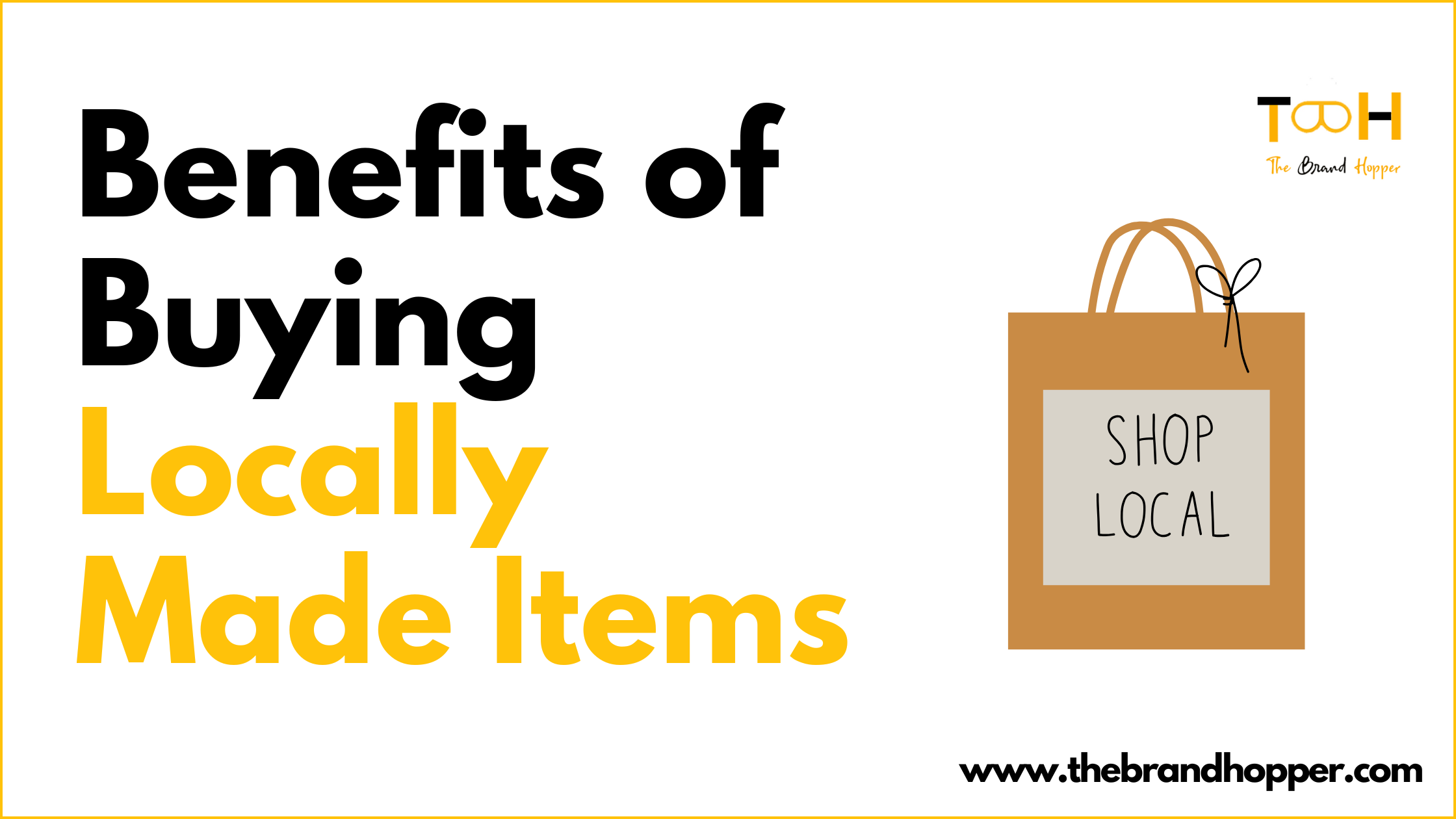 6 Benefits of Buying Locally Made Items