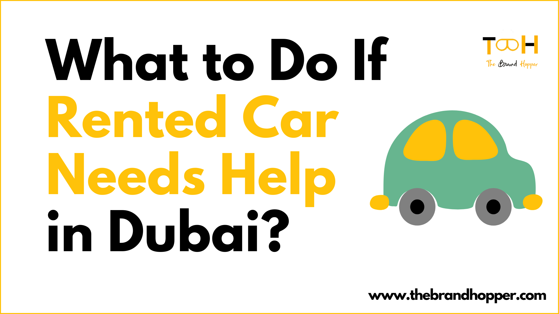 Rented Car Needs Help