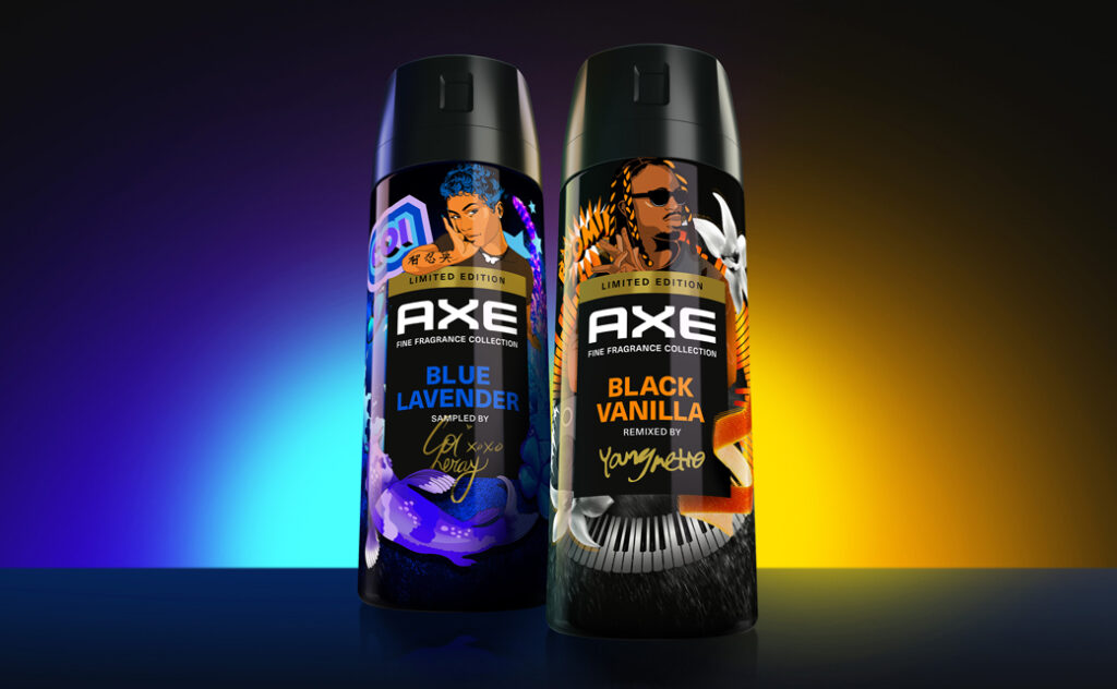 Axe Drops New Hip-Hop Collabs, with Pack Design by Sunhouse