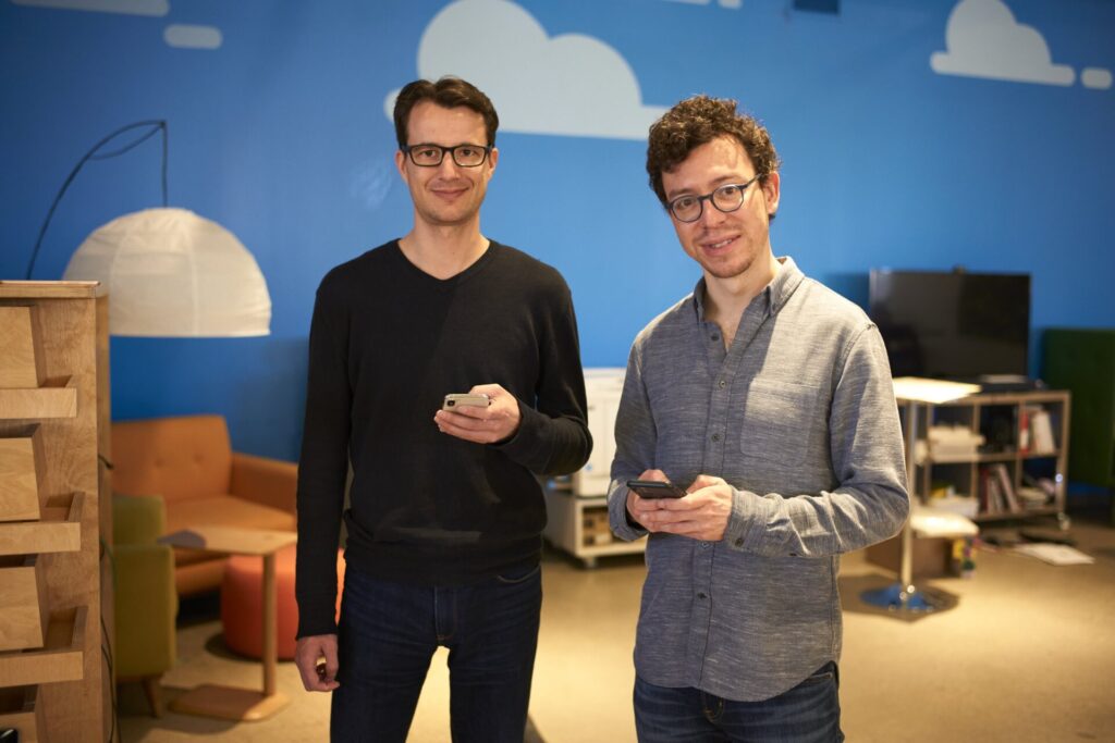 Luis von Ahn and Severin Hacker