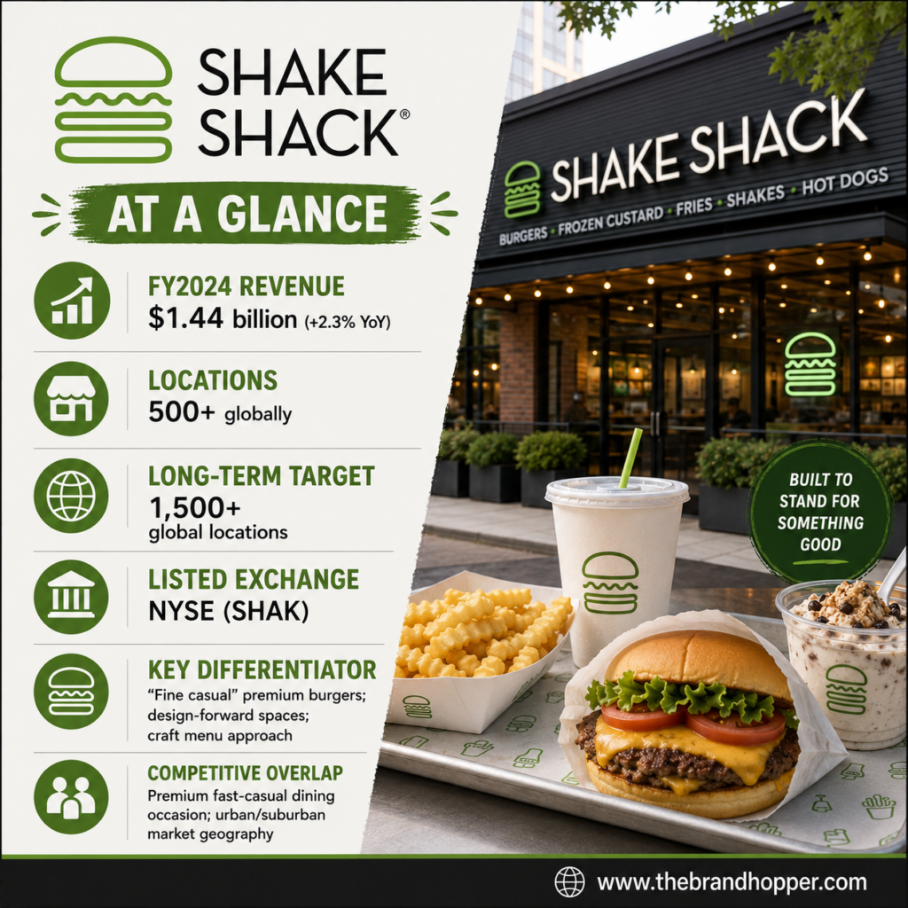 Shake Shack as a competitor of Chipotle
