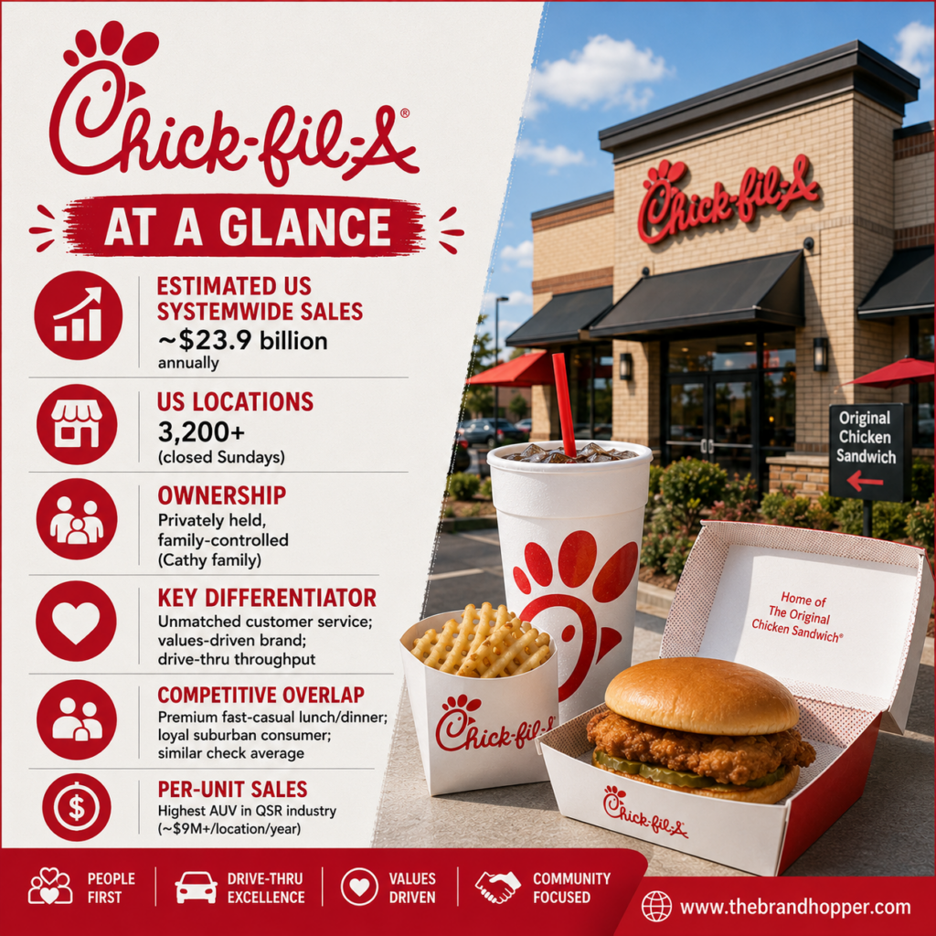 Chick-fil-A as a ompetitor of Chipotle
