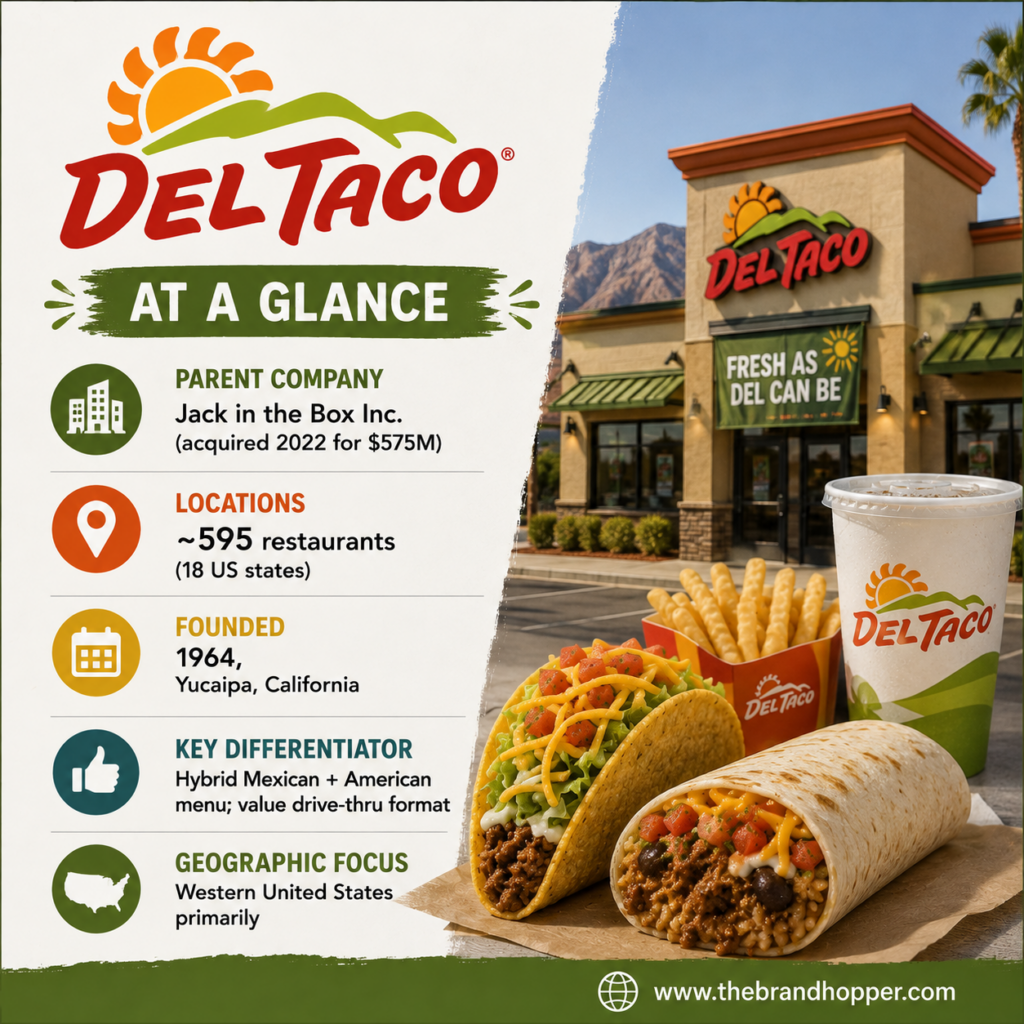 Del Taco as a competitor of Chipotle