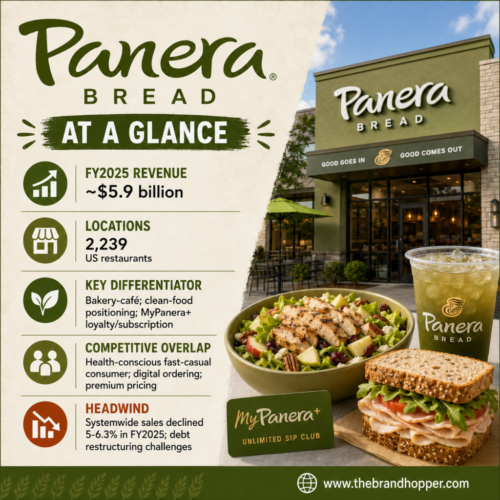Panera Bread as a competitor of Chipotle