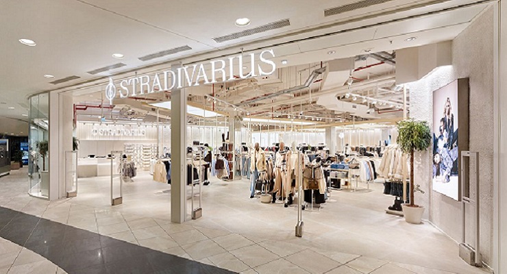 Stradivarius store at MILANEO in Stuttgart, Germany 