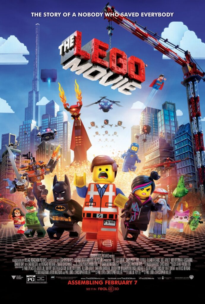 The LEGO Movie (2014) redefined the brand’s cultural relevance