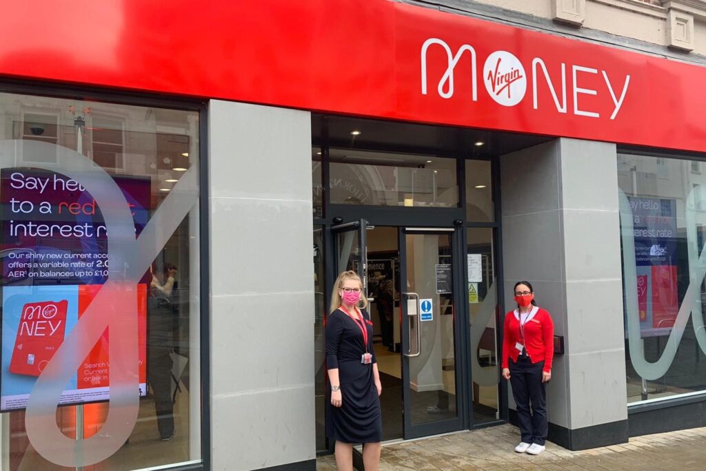 Virgin Money Branch in UK