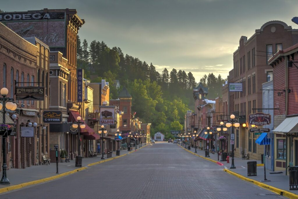 Wild West in Deadwood, South Dakota