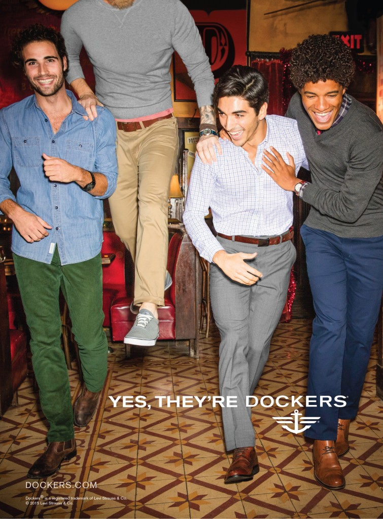 Yes they're dockers campaign