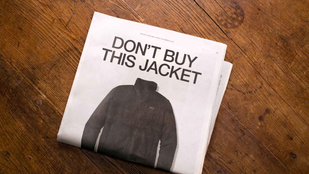 don't buy this jacket campaign